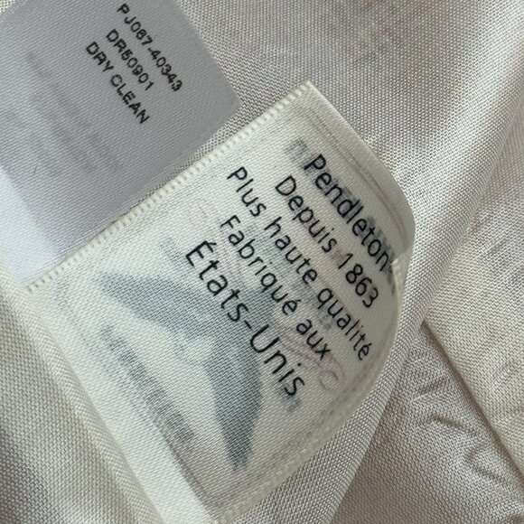 Pendleton Dress Size 14P Red Multi Sleeveless Women Business Work Made In USA - Picture 5 of 12